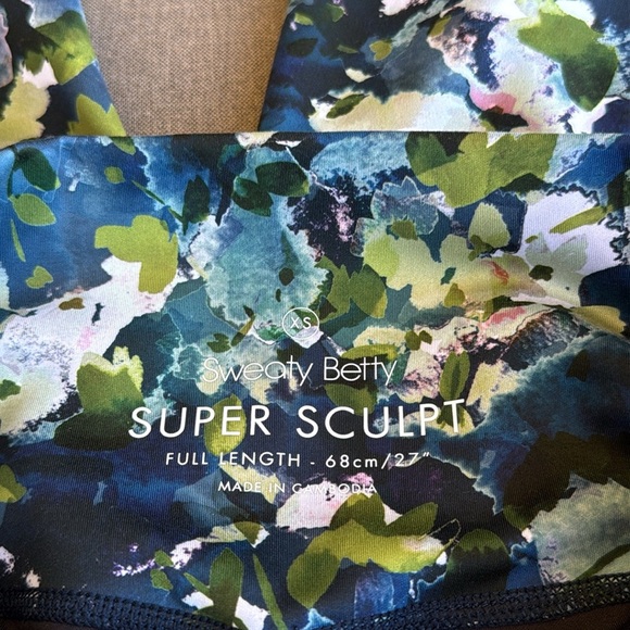 Sweaty Betty Floral Patterned Leggings - Picture 4 of 4